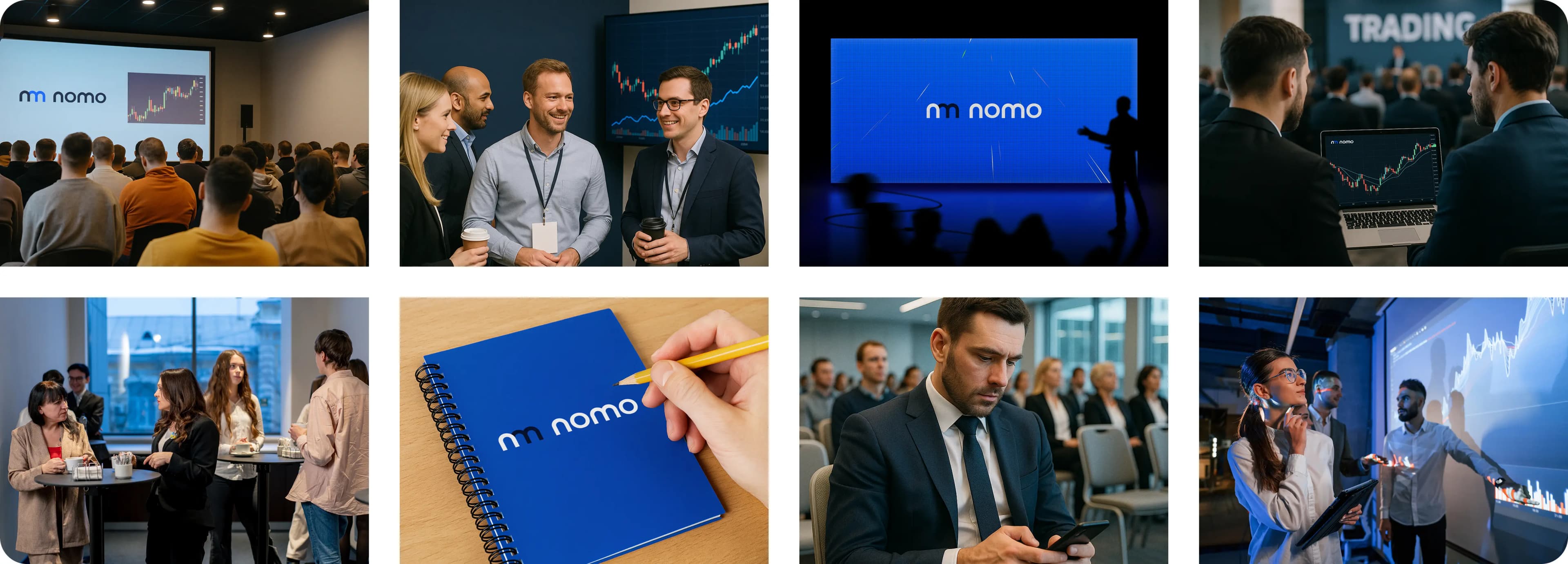 photo collage of event