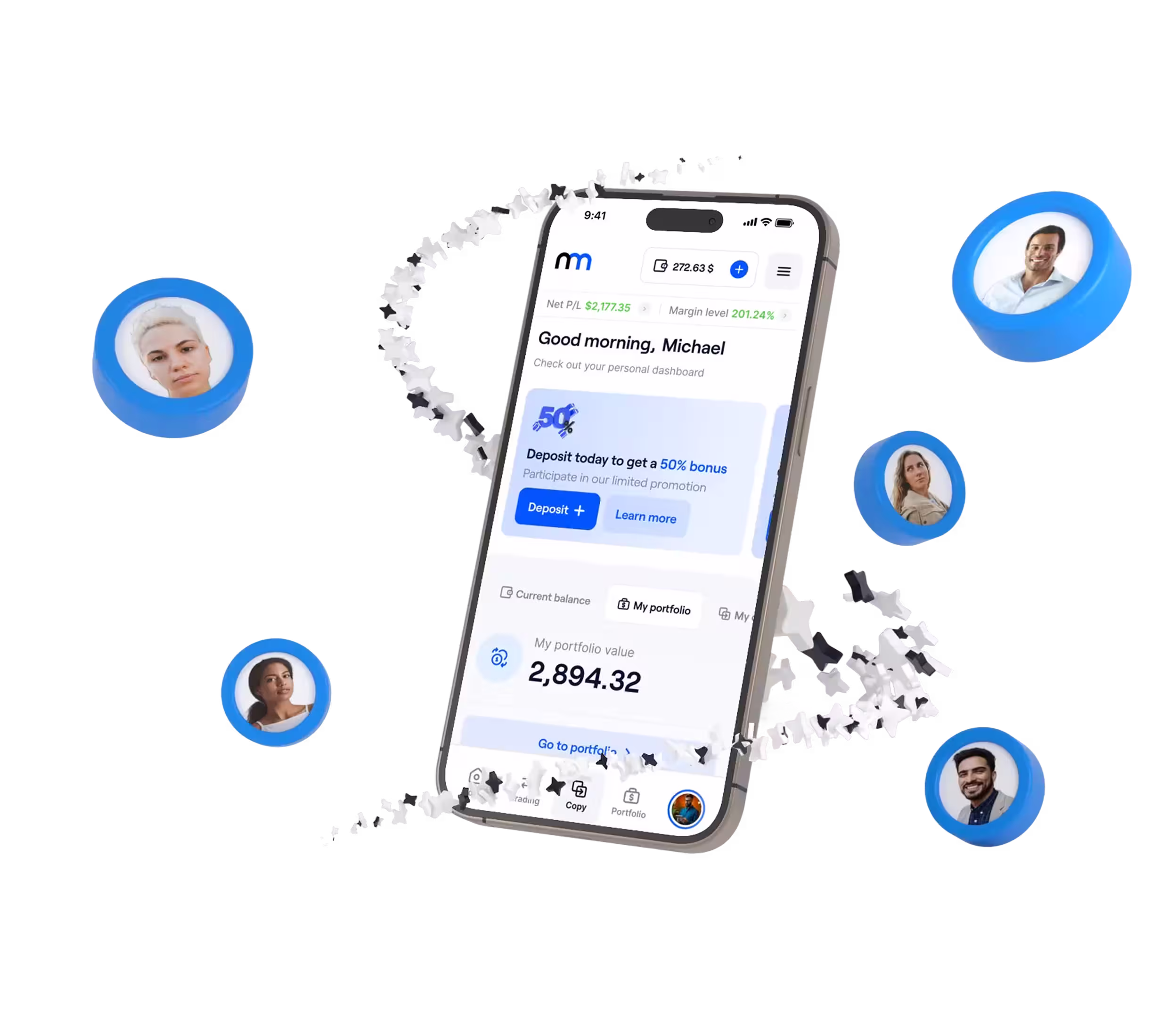 phone main screen