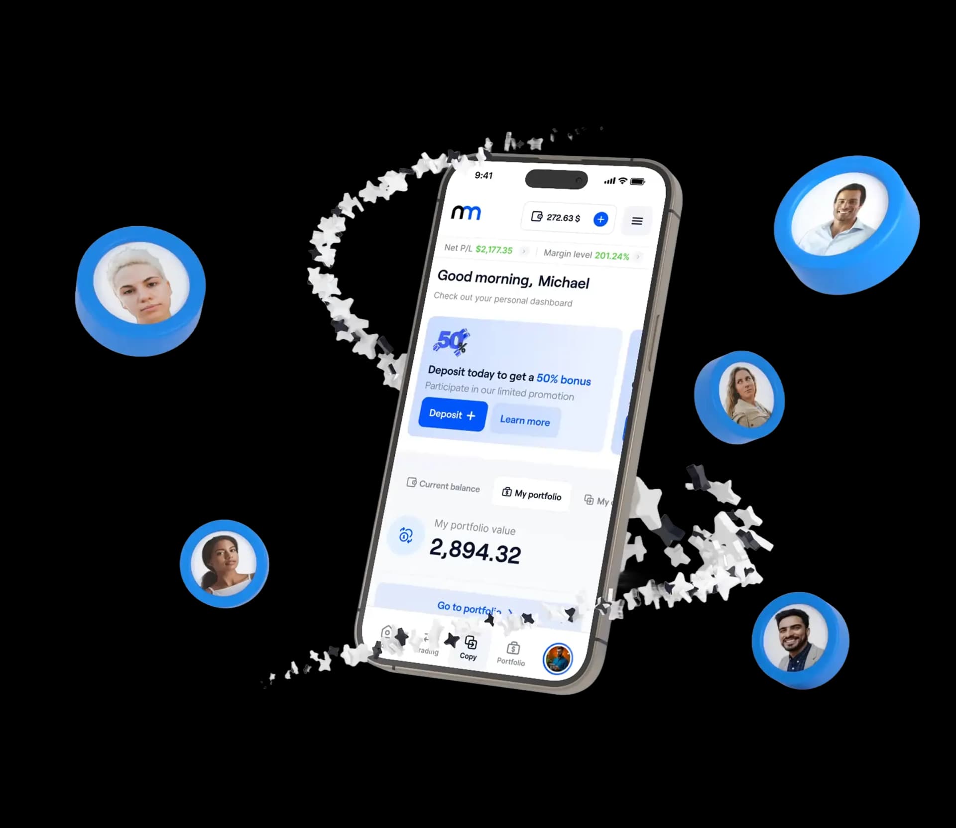 phone main screen