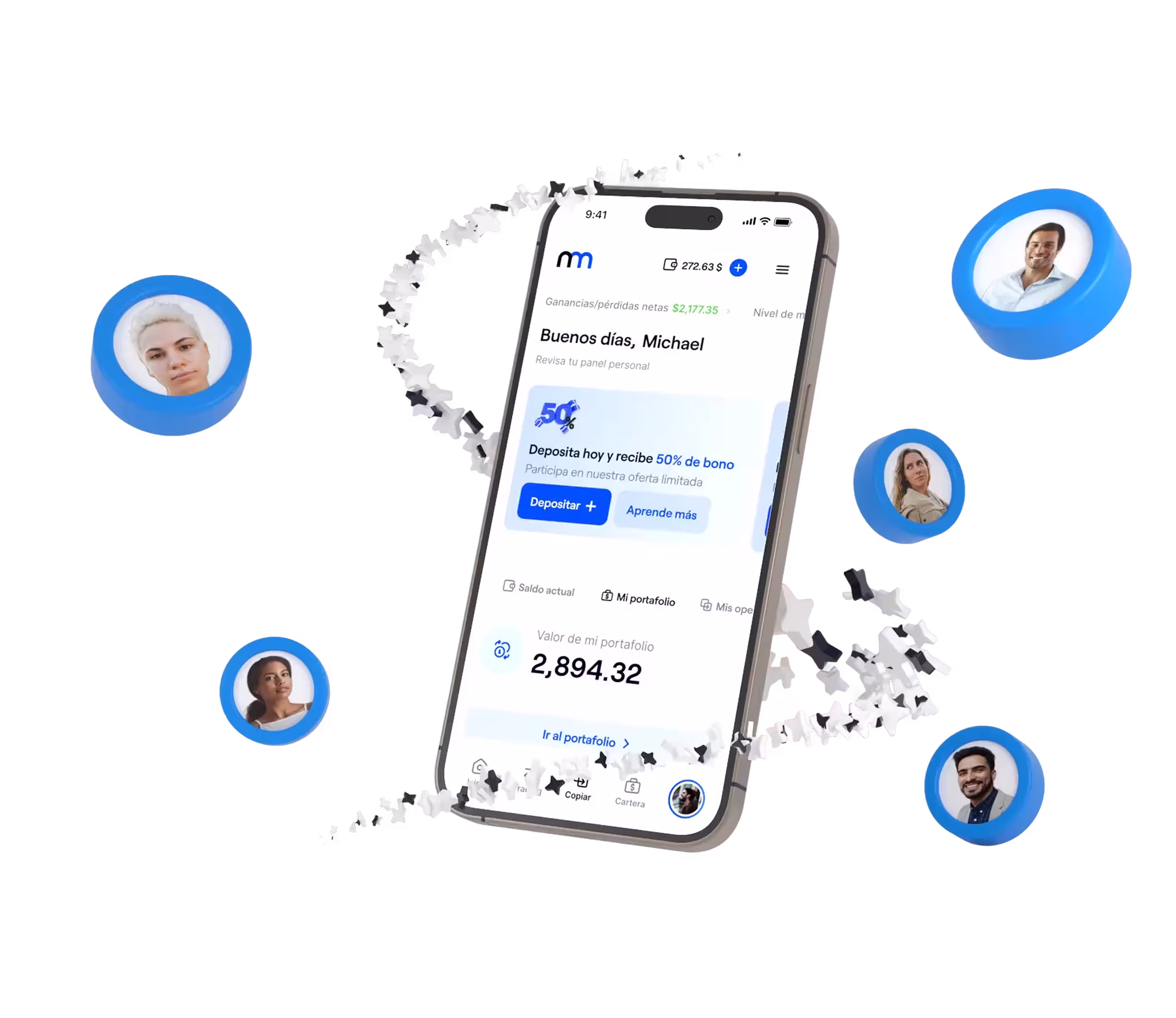 phone main screen