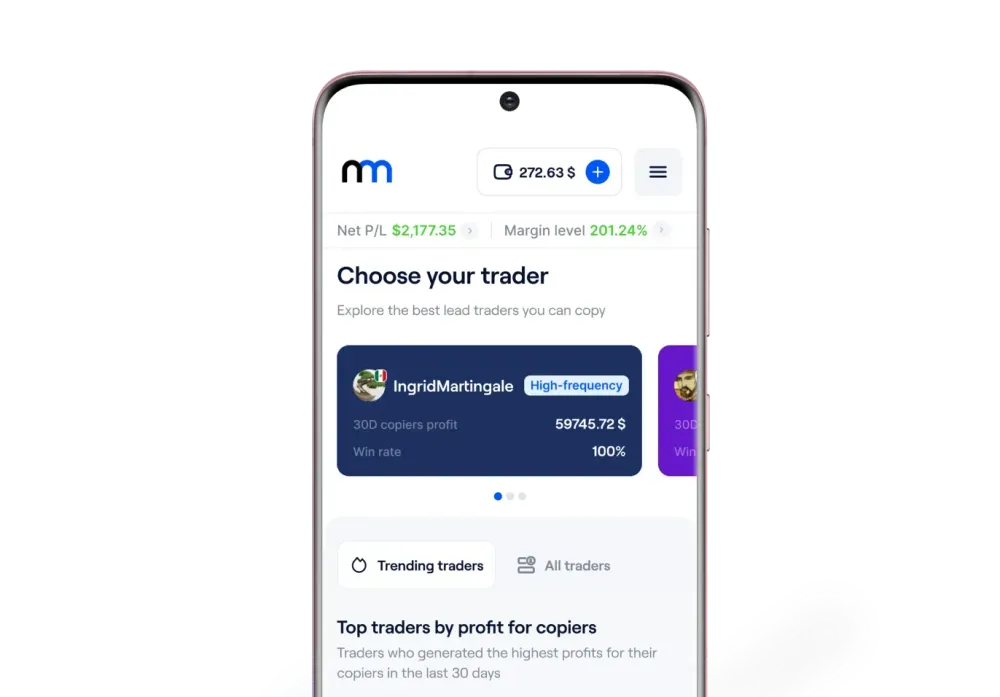 nomo Android app: Trade, copy and invest with AI tools from your phone 📱⭐